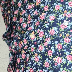 Vintage floral button down